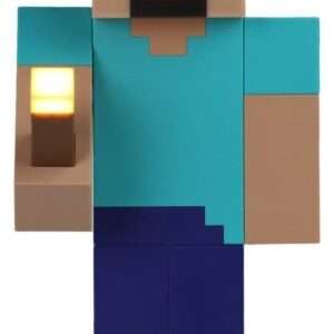 Minecraft Torch Light Steve 26 Cm Halantex