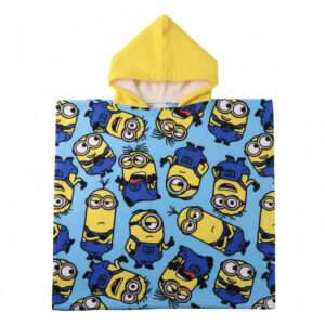 Minions Microfibre Poncho Telo Mare Cerdà
