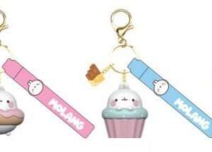 Molang Snack Time Series Portachiavi Con Hand Strap  Yume Toys