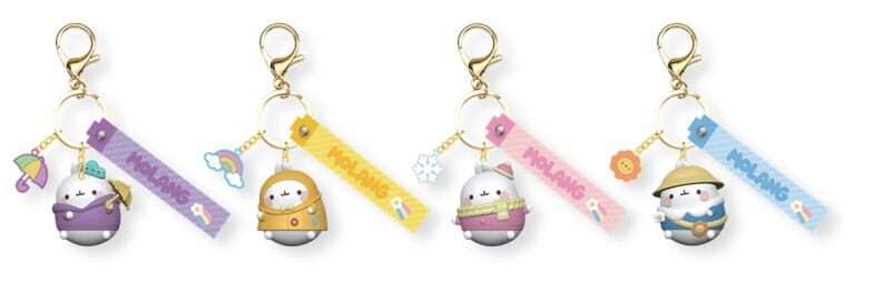 Molang Weather Series Portachiavi Con Hand Strap Yume Toys