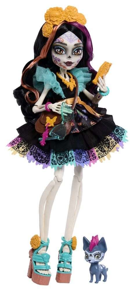 Monster High Bambola Skelita Calaveras Mattel
