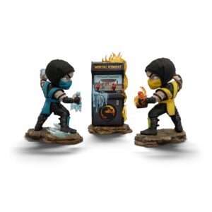 Mortal Kombat MiniCo Statua Scorpion Vs Subzero Arcade Set 15 Cm Iron Studios