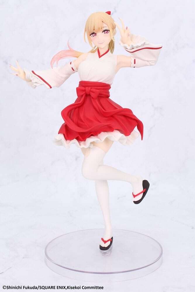 My Dress-up Darling Vivit Pvc Statua Marin Kitagawa Shrine Maiden Ver. Heo Esclusiva 20 Cm System Service