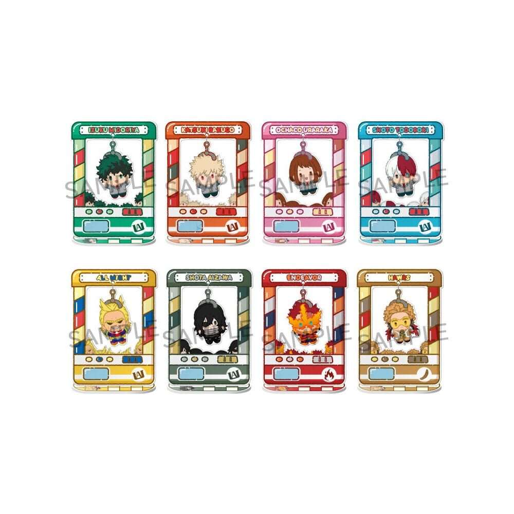 My Hero Academia Acrylic Figura Chara Catcher 9 Cm Blind Box Megahouse