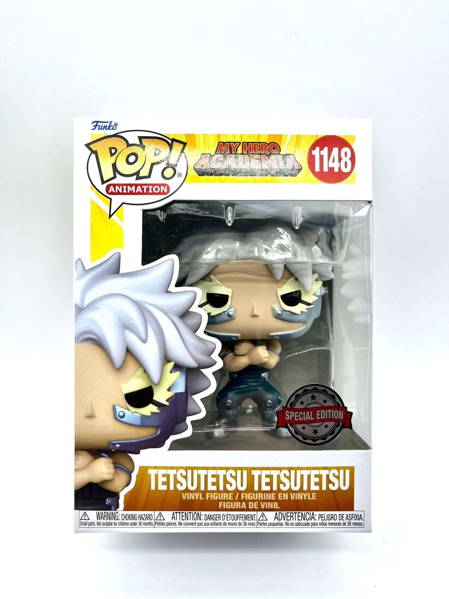 My Hero Academia Hlb Pop Figura Tetsutetsu Tetsutetsu 9Cm Funko Scatola rovinata
