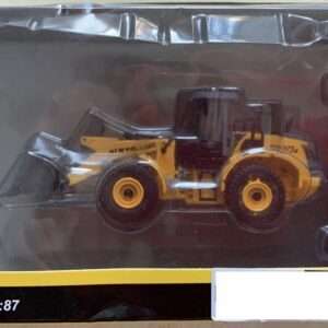 NEW HOLLAND W190B EHEEL LOADER GIALLO 1/87 MODELLINO SCATOLA ROVINATA