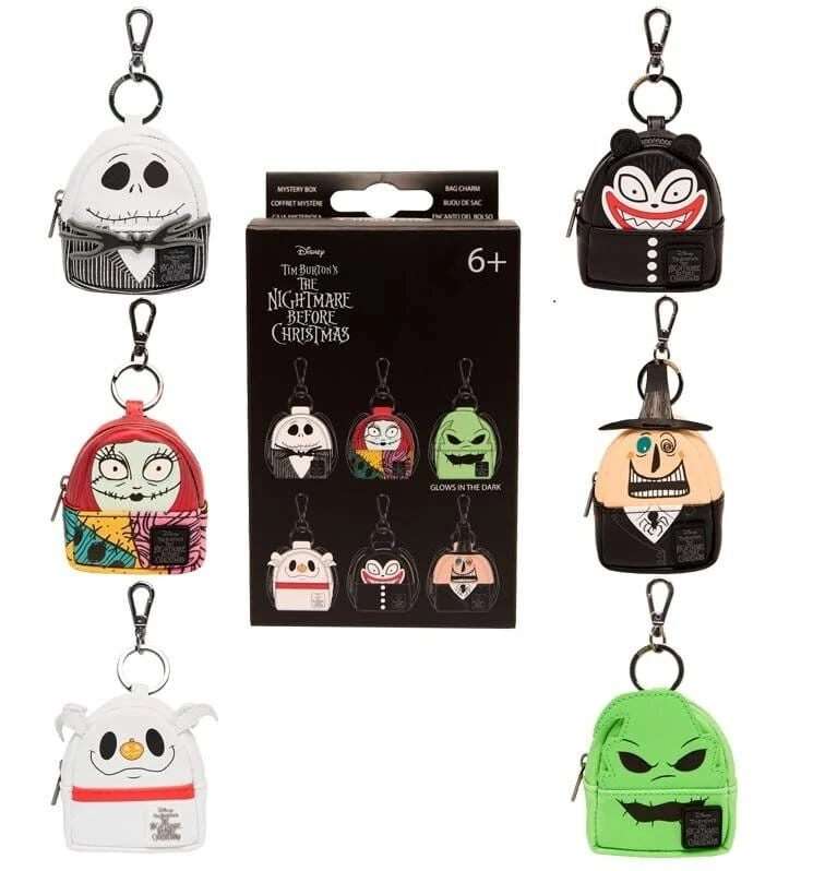 Nightmare Before Natale By Loungefly Portachiavis Mini Zaino Classic Blind Box Loungefly