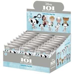 One Hundred E One Dalmatians 3d Foam Bag Clips Serie 72  Con Figure Int.