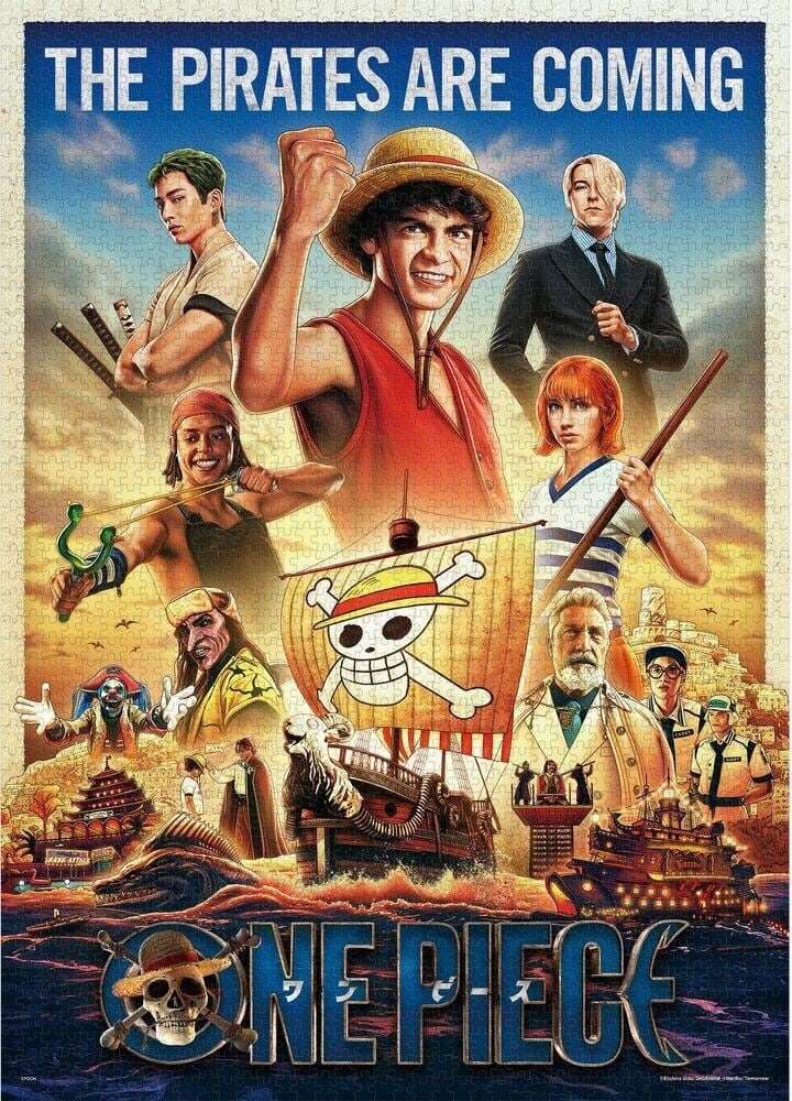 One Piece 2000-piece Puzzle The Pirates Are Coming Epoch Toys