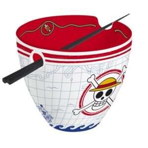 One Piece - Ciotola Ramen Con Bacchette Cinesi - "Monkey D. Luffy"
