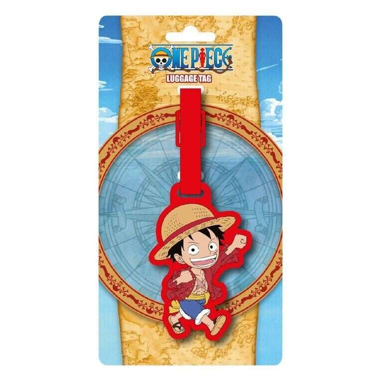 One Piece Etichetta per bagaglio di Luffy - Pyramid International