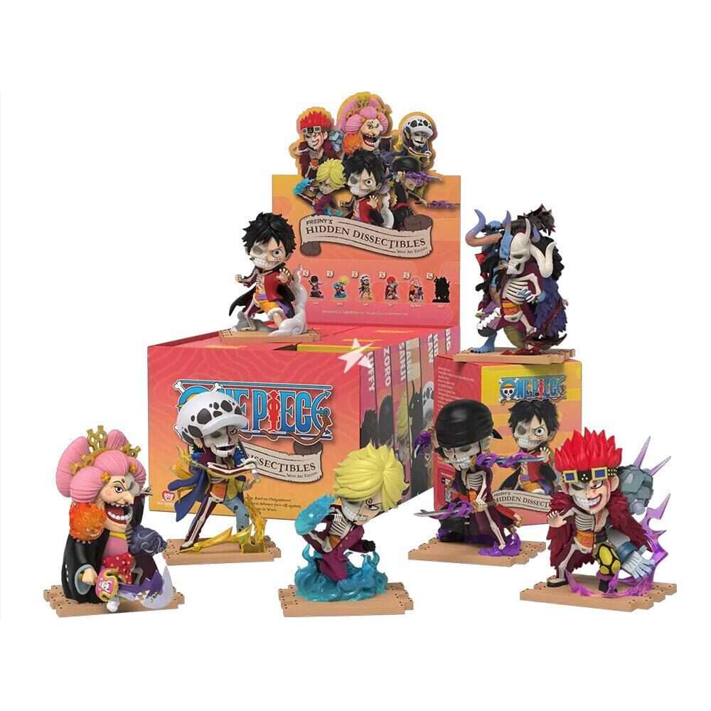 One Piece: Freeny's Hidden Dissectibles Wano 4 Inch Vinile Figura Blind Box Mighty Jaxx
