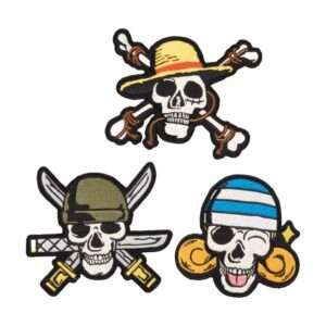 ONE PIECE NETFLIX PATCHES SET Accessori Abbigliamento GRUPO ERIK