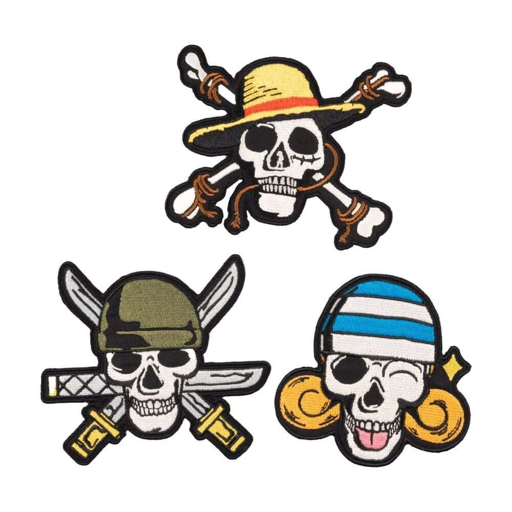 ONE PIECE NETFLIX PATCHES SET Accessori Abbigliamento GRUPO ERIK