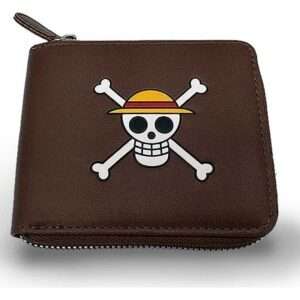 One Piece Portafoglio Man Zip Skull Karactermania