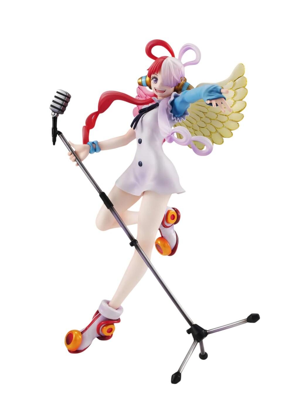 One Piece Red P.O.P. Statua Pvc Uta Diva Of The World 23 Cm Megahouse