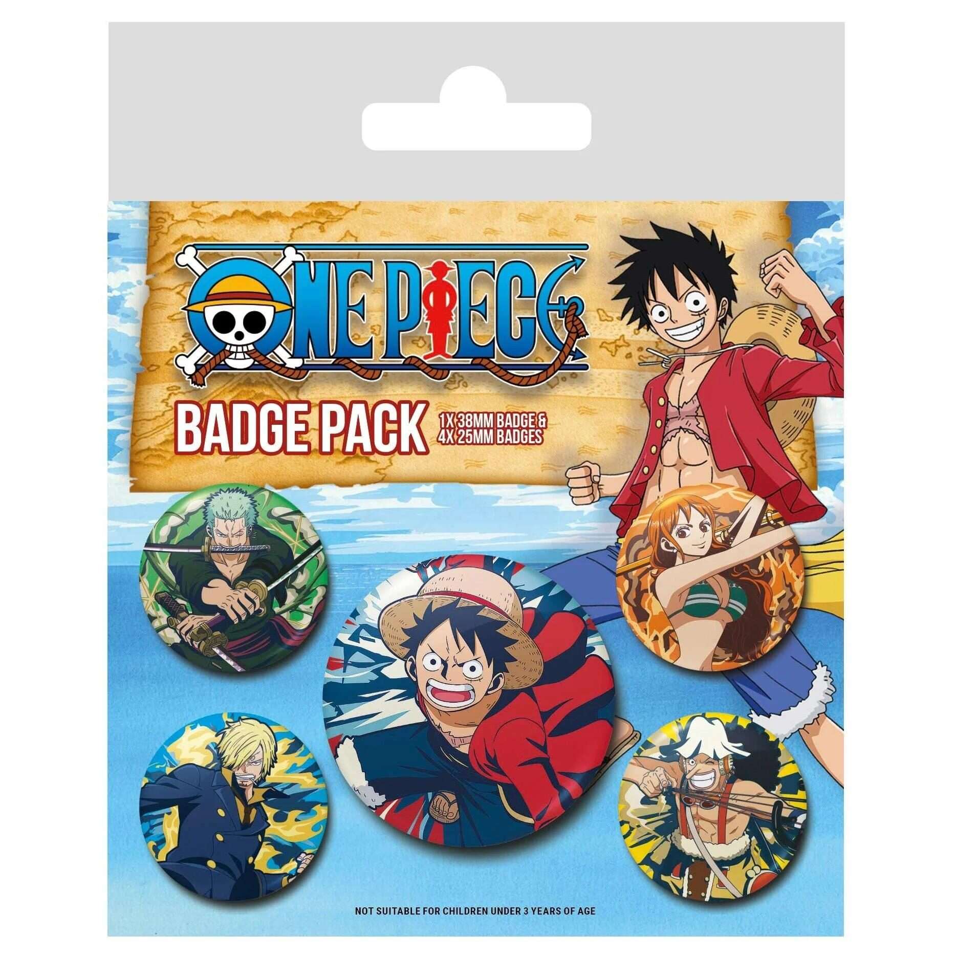 One Piece: Set di Pins Badge - Pyramid International