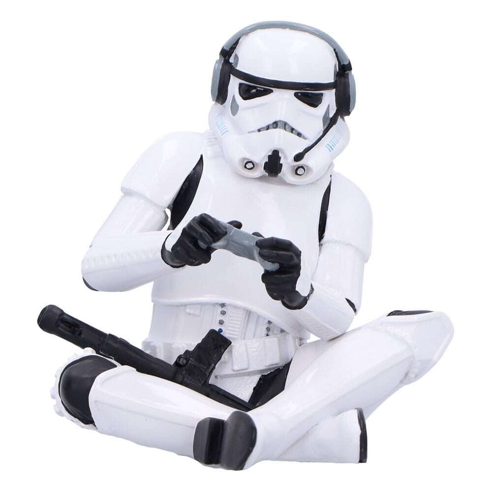 Original Stormtrooper Figura Game On! 10 Cm Nemesis Now