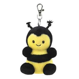 Palm Pals Bee Peluche Portachiavi 10cm Aurora