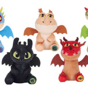 PELUCHE DRAGON TRAINER TOOTHLESS 30CM MOVIES - PELUCHE