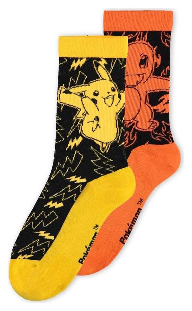 Pokémon Calzini 2-pack Crew 39-42 Difuzed