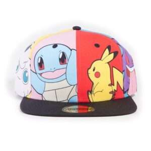 Pokémon - Multi Pop Art Cappellino Snapback Difuzed