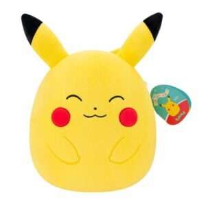 Pokémon Squishmallows Peluche Figura Happy Pikachu 25 Cm Jazwares