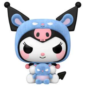 Pop Figura Hello Kitty Kuromi As Baku Flocked Funko