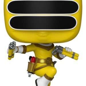Power Rangers Zeo Pop! Movies Vinile Figures Zeo Ranger Yellow 9 Cm Funko