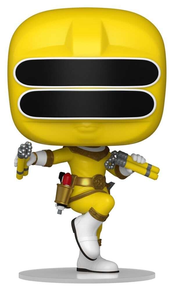 Power Rangers Zeo Pop! Movies Vinile Figures Zeo Ranger Yellow 9 Cm Funko
