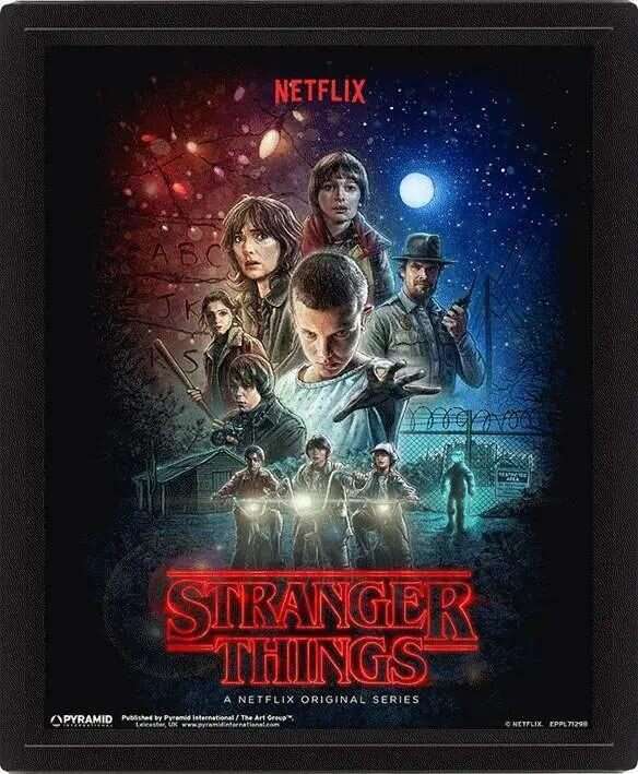 Pyramid International: Poster Lenticolare 3D Stranger Things