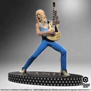 Randy Rhoads Iv Rock Iconz Statua The Early Years Blue Version 24 Cm Knucklebonz