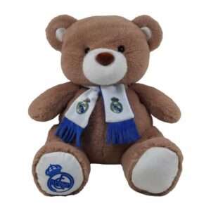 Real Madrid bear scarf plush toy 32cm Cyp Brands