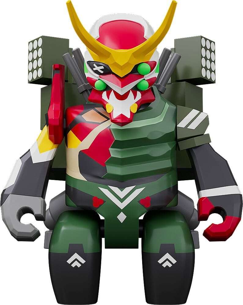 Rebuild Of Evangelion Brickroid Action Figura Evangelion Production Model-new 02 A 5 Cm Good Smile Company