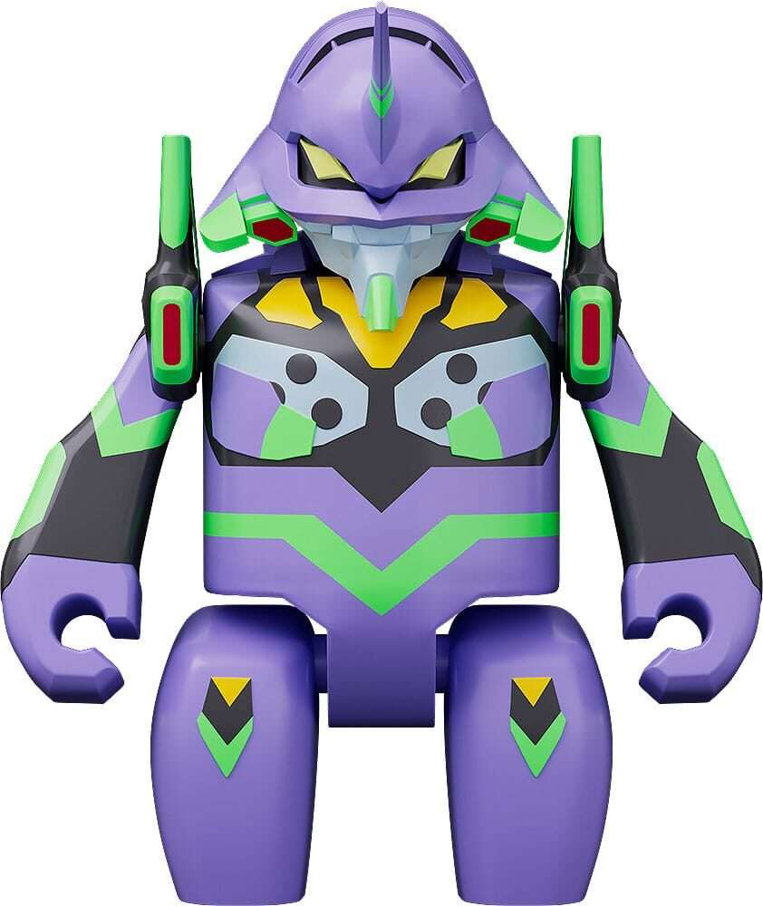 Rebuild Of Evangelion Brickroid Action Figura Evangelion Test Type-01 5 Cm Good Smile Company