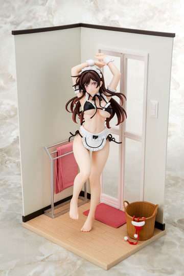 Rent-a-girlfriend Pvc Statua 1/6 Chizuru Mizuhara Maid Bikini Ni Okigae 30 Cm Hakoiri Musume Inc.