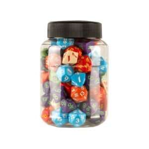 Round Brocca Of Classic Rpg Dice (80) Q Workshop