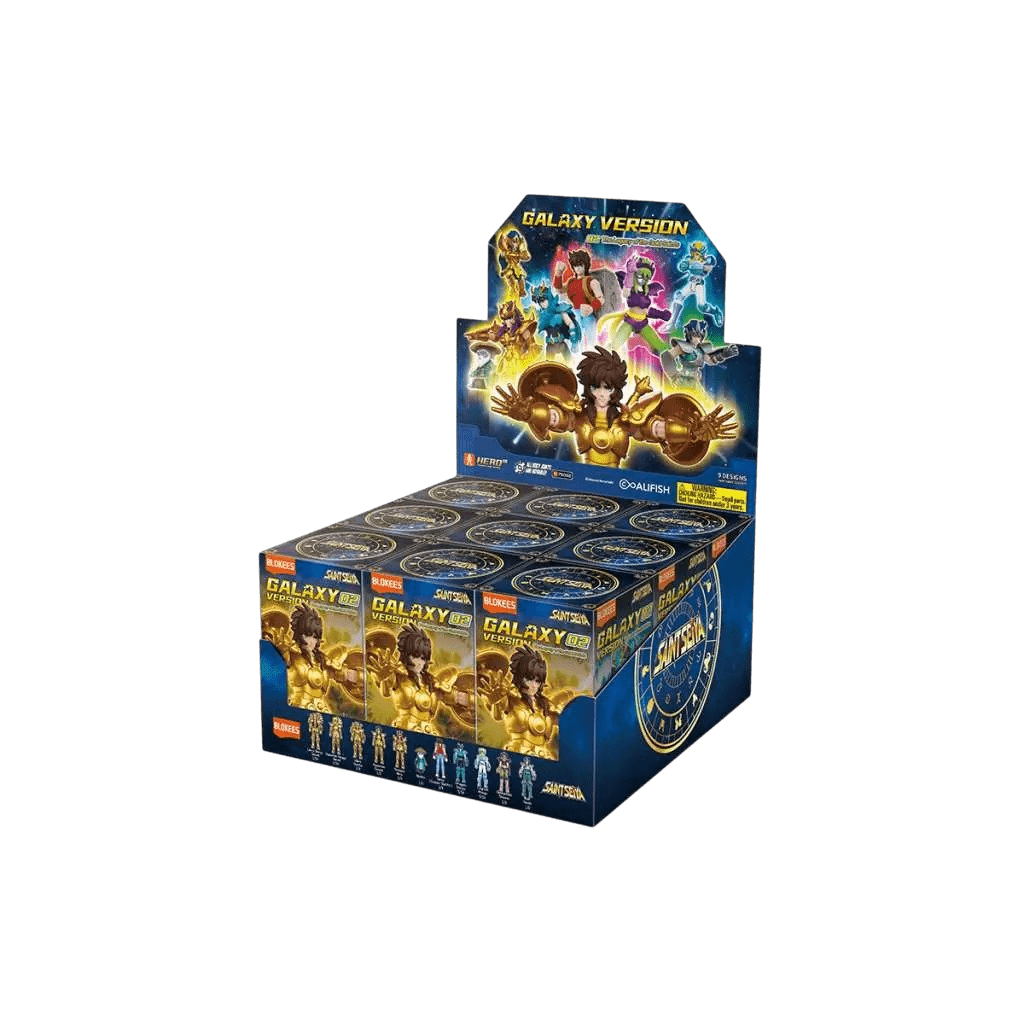Saint Seiya Model Kit Galaxy Version 2 Blind Box 9pz 9Cm Blokees
