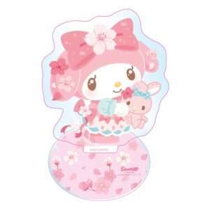 Sanrio Acrylic Stand My Melody Holographic 6 Cm Sakami Merchandise