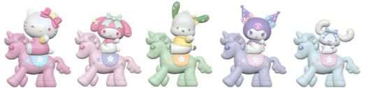 Sanrio Equestrian Series Mini Figures Hello Kitty E Friends 5 Cm Blind Box Yume Toys