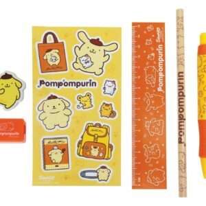 Sanrio Stationery Set 6-Pack Pompompurin Blue Sky Studios