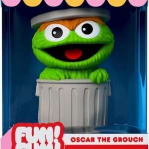 Sesame Street Fun! Fun! Soft Vinile Figur Wave 01 - Oscar The Grouch 18 Cm Super7