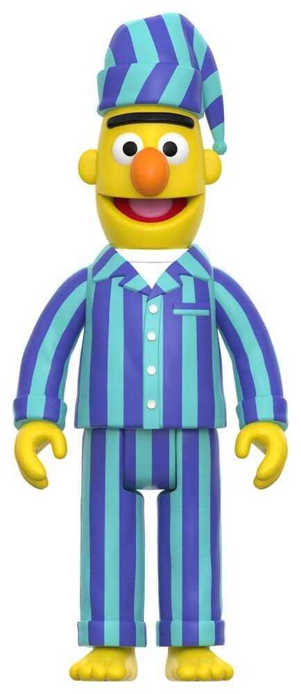 Sesame Street Reaction Action Figura Wave 06 Bert (pj) 10 Cm Super7