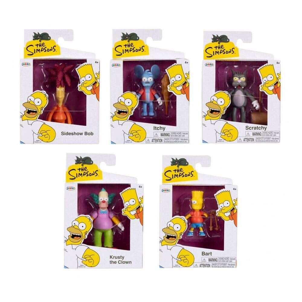 Simpsons Assortimento Mini Figure Wave 2 7cm (8) Jakks Pacific