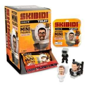 Skibidi Toilet Minifigures 6 Cm Series 1 Bonkers Toys