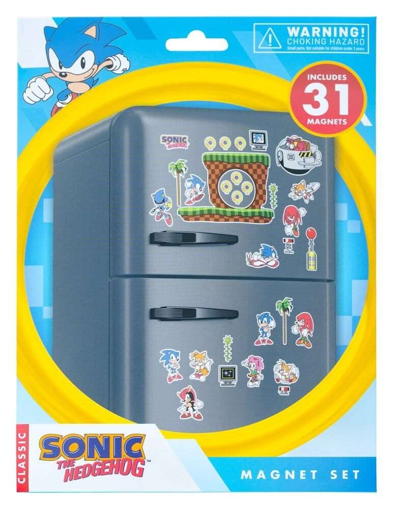 Sonic Die-Cut Magnet Set Grupo Erik