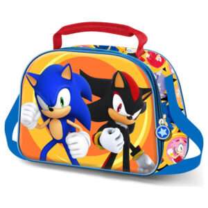 Sonic The Hedgehog Shadow 3d Borsa Per Il Pranzo Karactermania