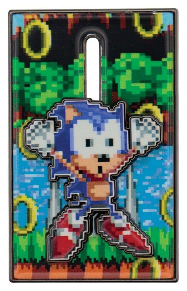 Sonic The Hedgehog Spilla Badge Moving Fanattik