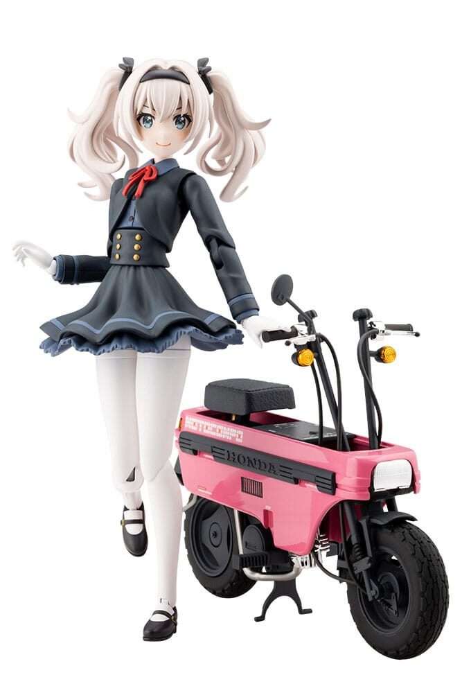 Sousai Shojo Teien Plastica Model Kit 1/10 Emma Koishikawa Nocturne Con Honda Ab12 Motocompo 14 Cm Kotobukiya