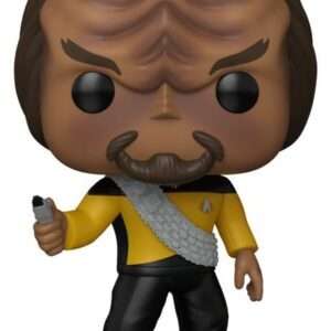 Star Trek Tng Pop! Television Vinile Figura Worf 9 Cm Funko